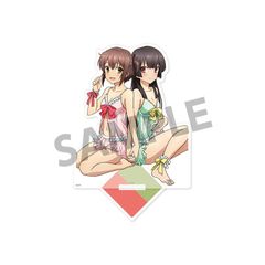 [신품] [HS 한정] 도사노 무녀 신작 BIG 아크릴 스탠드 에토 카나미 & 주조 히메 카즈 [정규품]