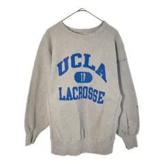 90年代 USA製 Champion チャンピオン REVERSE WEAVE リバースウィーブ スウェット カレッジ グレー(メンズ X-LARGE)中古 古着 X4807