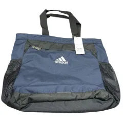 ◆未使用品◆adidas アディダス ナイロントート 198-409 ネイビー系 33×39×12 17L メンズ スポーツバッグ Q1023NB