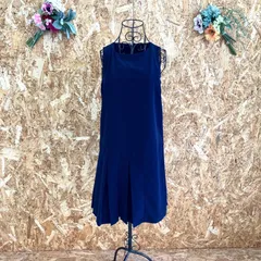 SG5258 FRED PERRY ノースリーブミニワンピース ネイビー8