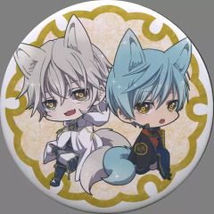 【中古】同人アクセサリー・小物系 【刀剣乱舞】缶バッジ 鶴丸国永＆一期一振(じる) 百刀繚乱 尾張国遠征弐/アイロニ