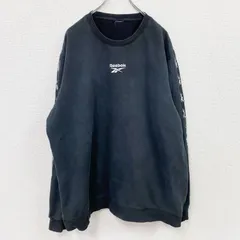 古着 used　Reebok　リーボック　スウェット/トレーナー　黒　ブラック