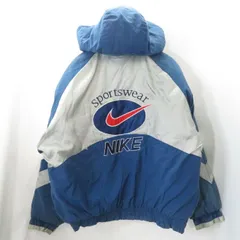 NIKE VINTAGE 90s HOODED SPORT JACKET NAVY SIZE L ナイキ ヴィンテージ フーデッド スポーツ ジャケット ネイビー 大名店