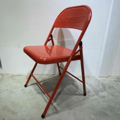 新品☆supreme l folding chair シュプリームイス Supreme Metal Folding Chair Red シュプリーム チェア イス 赤