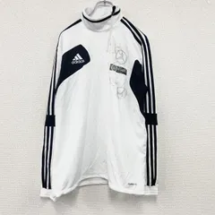 古着 used　00s　adidas　アディダス　CLIMACOOL　ハーフジッププルオーバートラックジャケット/ジャージ　ヴィンテージ　白　ホワイト　Mサイズ