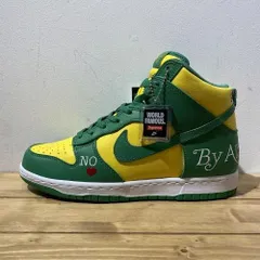 NIKE SB 22ss SUPREME DUNK HIGH By Any Means Brazil 26.5cm DN3741-700 ナイキエスビー×シュプリーム ダンクハイバイエニーミーンズブラジルカラー 心斎橋店