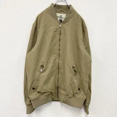 古着 used　WENYEN　MA-1タイプ　ブルゾン/スイングトップ　ベージュ　3XLサイズ