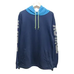 XLARGE NYLON HOODED PULLOVER Size-M エクストララージ パーカー フーディー プルオーバー ナイロン ネイビー 大名店