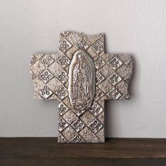 一点もの メキシコ雑貨 グアダルーペ 聖母マリア 木製フレーム付き
