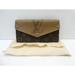 LOUIS VUITTON ルイ・ヴィトン モノグラム リバース ポルトフォイユ サラ M80726 RFID ※保存袋付 長財布 △WP2864