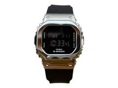 CASIO (カシオ) G-SHOCK Gショック 腕時計 クオーツ ラバーベルト GM-S5600 シルバー ブラック メンズ/078