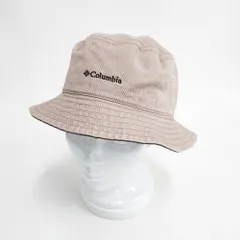 Columbia シッカモアバケット バケットハット リバーシブル サイズX/XL 帽子 ハット ピンクベージュ 多色 レディース コロンビア【中古】6-0130G◎