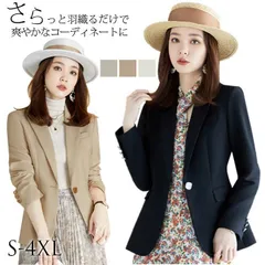 再入荷 テーラードジャケット スーツ ジャケット レディース トップス フォーマルスーツ 長袖 シングルボタン ビジネスコーデ ブレザー トップス
