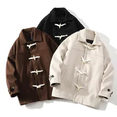 再入荷 アウター メンズ レディース 男女兼用 ダッフルコート コート ジャケット スクールコート カジュアル 学生 通学 通勤 学生服 旅行 スクールコート 春秋 秋物 男子 女子 中学生 高校生 メンズファッション
