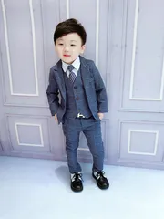 再入荷 男の子 スーツ 卒業式 スーツ 男の子 入学式 スーツ 男の子 フォーマル 子供 スーツ キッズ スーツ一式 フォーマル 3点セット シングルスーツ
