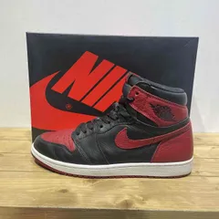 NIKE AIR JORDAN 1 RETRO HIGH OG 2016年 BRED/BANNED 28.5cm 555088-001 ナイキ エアジョーダンワンレトロハイ ブレッド/バンド 心斎橋店