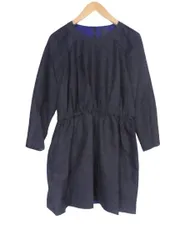 ☆Drawer ドゥロワーFLOWER LACE ONE-PIECE [BLACK] サイズ不明 フラワー レース ワンピースブランド古着 大名店