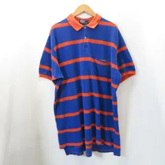 POLO BY RALPH LAUREN BORDER POLO SHIRT SIZE XL VINTAGE ポロ バイ ラルフローレン ボーダー ポロシャツ 大名店