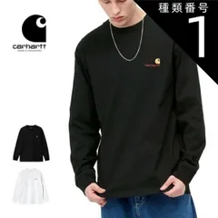 種類1：AshHeather/L カーハートWIP 長袖Tシャツ Carhartt WIP I029955 L/S AMERICAN SCRIPT アメリカンスクリプトTシャツ ロンT メンズ  ワークインプログレス (240321)