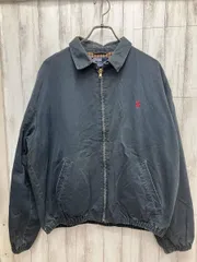 POLO RALPH LAUREN/ブルゾン／スィングトップジャケットネイビー襟部分汚れ