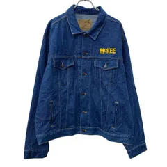 Three Rivers デニムジャケット XL インディゴブルー リーバイス ボタン アメカジ コットン100% カジュアル ジージャン 春秋物 a803-5690
