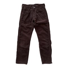  THE FLAT HEAD フラットヘッド コーデュロイパンツ 日本製 ブラウン メンズ サイズ29【CC12】