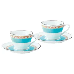 ノリタケ ハミングブルー ティー・コーヒー碗皿ペアセット (1645L/P94589)