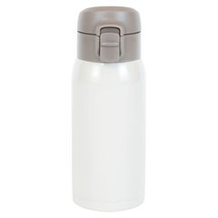 モテコ ワンタッチ栓マグボトル350ml ホワイト (RH-1671/3)
