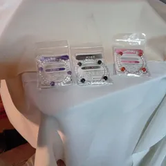 カラフルビーズブレスレット3点セット