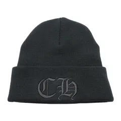 クロムハーツ CHROME HEARTS CHロゴ ビーニー ニットキャップ 帽子 CH