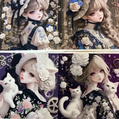 パネル生地　在庫処分‼️ 女の子16柄　127