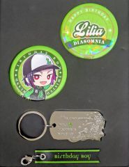 【中古】雑貨 リリア・ヴァンルージュ バースデーセット 第二弾 「ディズニー ツイステッドワンダーランド」