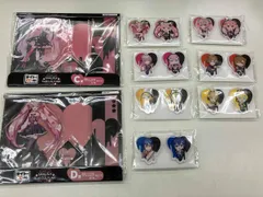 タイトーくじ　桜ミク　SAKURA&SUBCULTURE C賞　D賞　背景パーツ付き　アクリルスタンド　J賞　クリアバッチセット（全7種、箱無し）