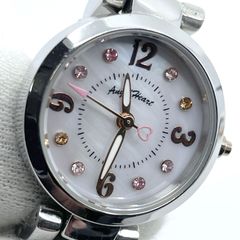 新品未使用】フルールアンジュ ラップブレスウォッチ スワロフスキー 