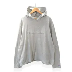CHAMPION VINTAGE 90s EMBROIDERY HOODIE サイズL チャンピオンヴィンテージ ロゴ刺繍パーカー 大名店