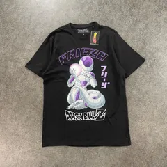 新品 未使用 DRAGON BALL Z FRIEZA ドラゴンボール フリーザ 半袖 Tシャツ グラフィック プリント アニメT ブラック 黒 メンズ