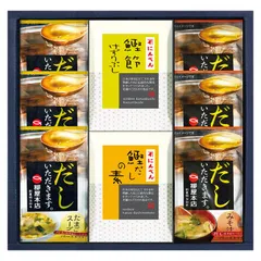 にんべん・柳屋本店 鰹だしの素・鰹節削り節・スープギフト (M-BS)