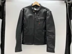 秋冬 Rookie Leathers ルーキーレザー シングルライダース M ブラック 水牛革
