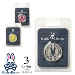 【メール便・ゆうパケット】▼マーカー〔LARGE 3.5〕 【直径/3.5cm：ユニセックス】サイコバニー Psycho Bunny GOLF ゴルフ ゴルフマーカー メンズ レディース【新作】 pbmg4fm1のサムネイル