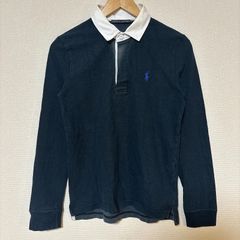 ラルフローレン ラガーシャツ ネイビー - メルカリ