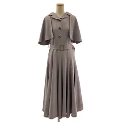 Re:poris / レポリス | 午前4時のシンデレラ ケープ付き ワンピース | パープル | レディース