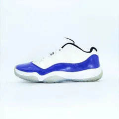 NIKE WMNS AIR JORDAN 11 RETRO LOW AH7860-100 SIZE 24.0cm ナイキ ウィメンズ エアジョーダン ロー ブラック コンコルド ブルー スニーカー 大名店