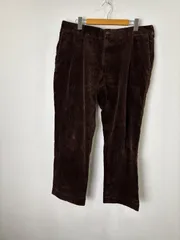 S00278 RALPHLAURENラルフローレン｜コーデュロイパンツ｜ブラウンBrown茶｜メンズL｜カジュアルパンツ｜アメカジ｜USA古着｜古着｜90S｜Y2K｜ヴィンテージ｜ブランド古着｜ストリート｜トラッド｜トレンド｜フォロー割｜ボトムス｜コーデュロイ