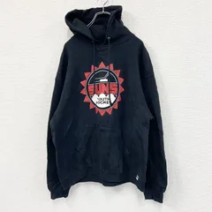 古着 used　00s　RUSSELL ATHLETIC　ラッセル　スウェットパーカー/フーディー　ヴィンテージ　黒　ブラック　Lサイズ