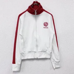 古着 used　90s　PUMA　プーマ　トラックジャケット/ジャージ　ヴィンテージ　白　ホワイト　Mサイズ