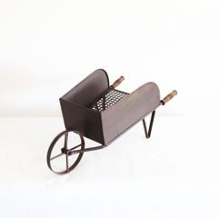 木製ワゴン ガーデニング用オブジェ特大 - メルカリ