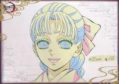 【中古】ポスター B2原画ポスター 冨岡蔦子 「鬼滅の刃 柱稽古編×ufotable DINING 第一期」 お楽しみくじ Wチャンス賞景品