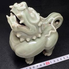 縁起物 白磁 虎・龍 置物 2点セット 干支 寅年 辰年 陶器製 - メルカリ