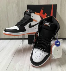 NIKE ナイキ AIR JORDAN 1 RETRO HIGH OG 555088-180 スニーカー サイズ26.5cm ホワイト × ブラック × オレンジ