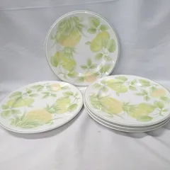 ノリタケ バーサトーン 26.5cm プレート 5枚 セット フルーツ柄 NORITAKE T927